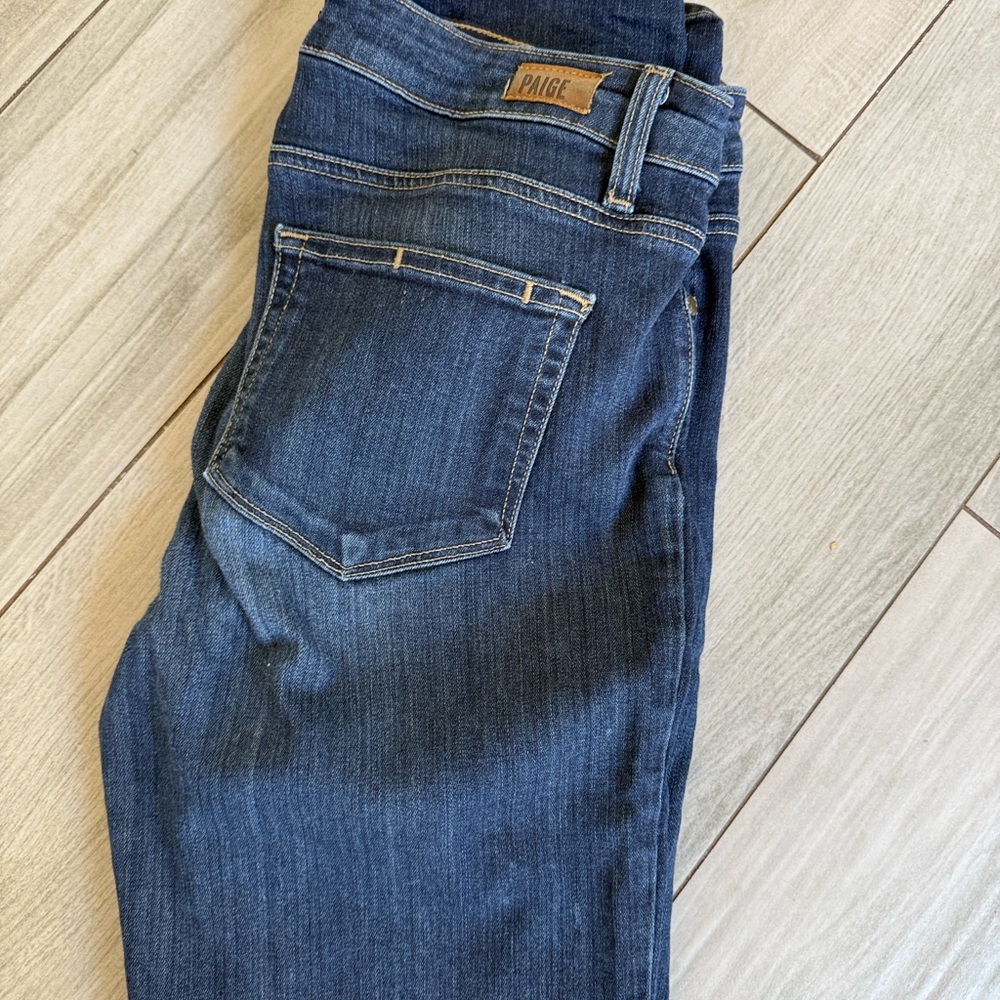 PAIGE Women's skyline crop jeans